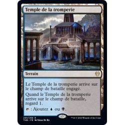 (FOIL) Terrain - Temple de la tromperie (R) [THB]