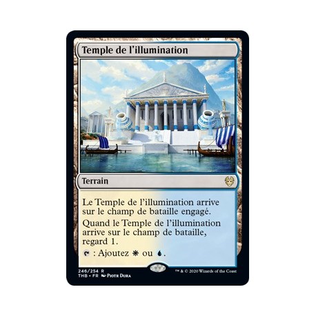 (FOIL) Terrain - Temple de l'illumination (R) [THB]