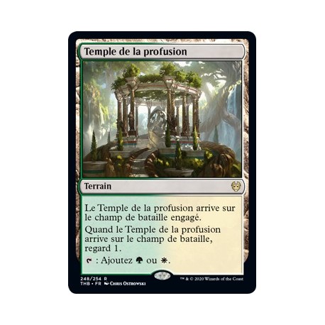 (FOIL) Terrain - Temple de la profusion (R) [THB]