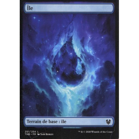(FOIL) Terrain - Île (L) [THB]