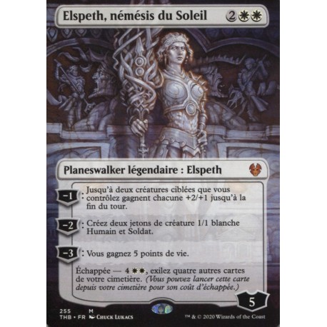 (FOIL) Blanche - (ALT) Elspeth, némésis du Soleil (M) [THB]