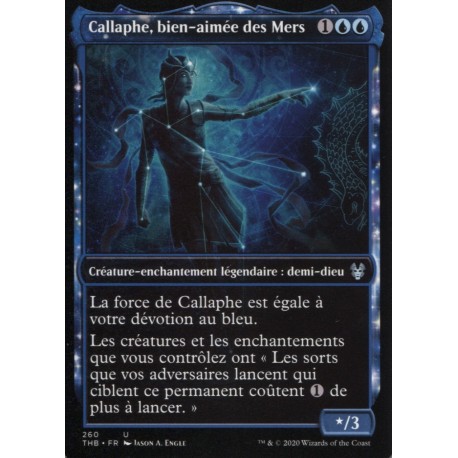 (FOIL) Bleue - (ALT) Callaphe, bien-aimée des Mers (U) [THB]