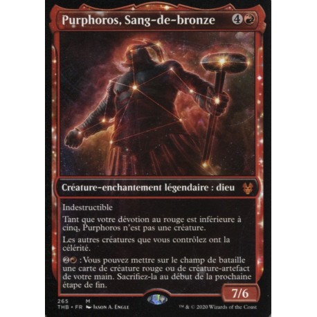 (FOIL) Rouge - (ALT) Purphoros, Sang-de-bronze (M) [THB]