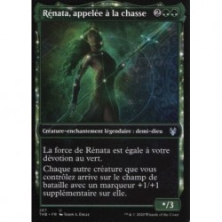 (FOIL) Verte - (ALT) Rénata, appelée à la chasse (U) [THB]