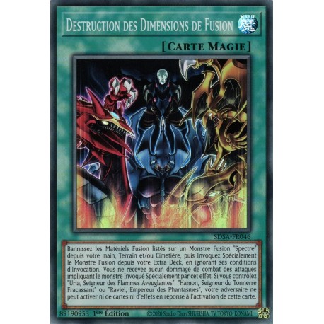 Destruction des Dimensions de Fusion (SR) [SDSA]