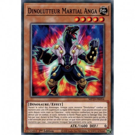 Dinolutteur Martial Anga (C) [MP20]