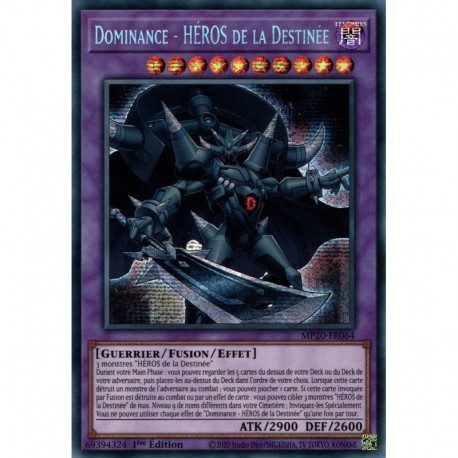 Dominance - HÉROS de la Destinée (PSTR) [MP20]