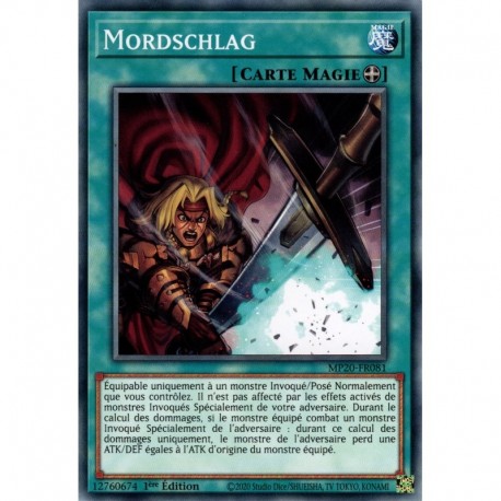 Mordschlag (C) [MP20]