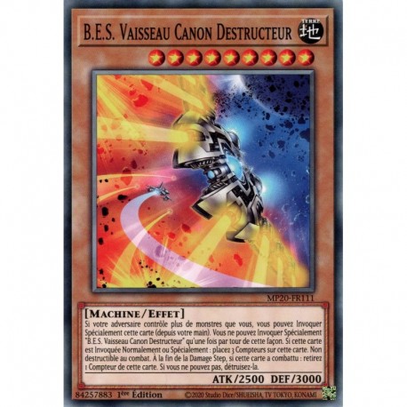 B.E.S. Vaisseau Canon Destructeur (C) [MP20]