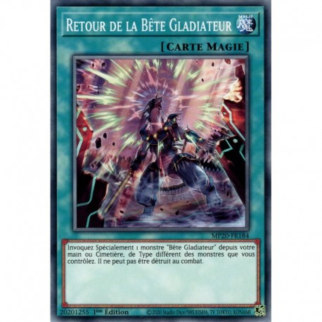 Retour de la Bête Gladiateur (C) [MP20]