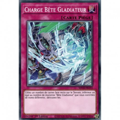 Charge Bête Gladiateur (C) [MP20]