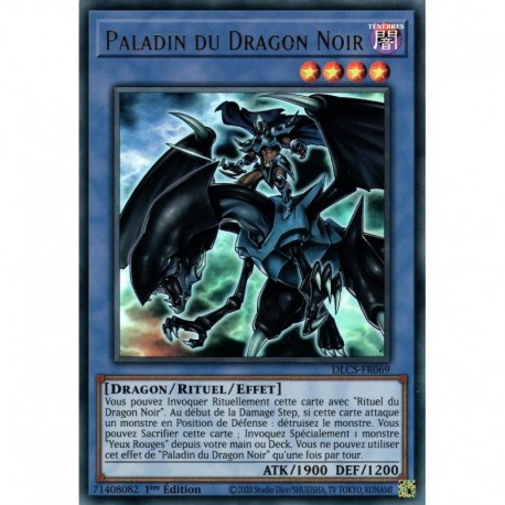 Paladin du Dragon Noir - titre Vert (UR) [DLCS]