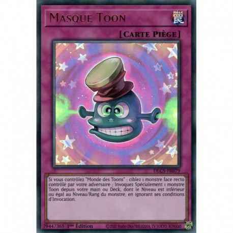 Masque Toon - titre Violet (UR) [DLCS]