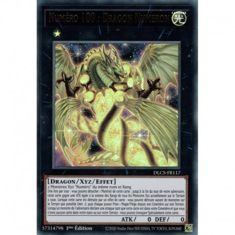 Numéro 100 : Dragon Numeron - titre Violet (UR) [DLCS]
