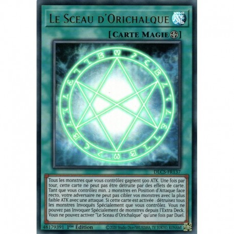 Le Sceau d'Orichalque - titre Vert (UR) [DLCS]