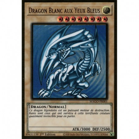 Dragon Blanc aux Yeux Bleus (PGR) [MAGO]
