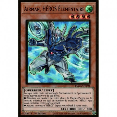 Airman, HÉROS Élémentaire (PGR) [MAGO]