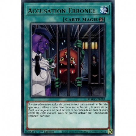 Accusation Erronée (GR) [MAGO]