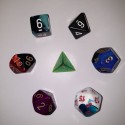 Set de 7 Dés Polyédriques (jeu de rôle) - CHESSEX