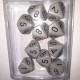 Set de 10 dés 10 - CHESSEX