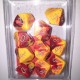 Set de 10 dés 10 - CHESSEX