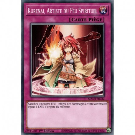 Kurenai, Artiste du Feu Spirituel (C) [SDCH]