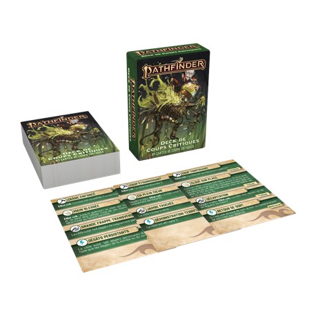 Deck de Coups Critiques - Pathfinder 2eme édition