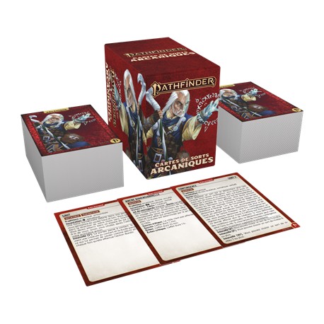 Cartes de Sorts Arcaniques - Pathfinder 2eme édition
