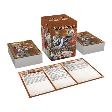 Cartes de Sorts Focalisés - Pathfinder 2eme édition