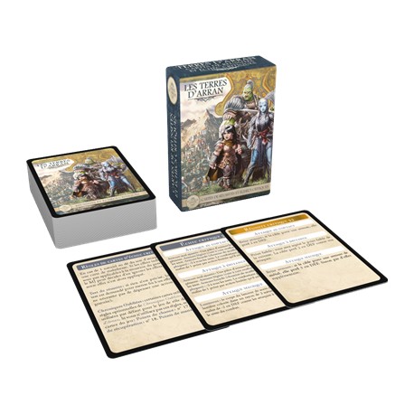 Cartes de réussites et échecs - Les Terres d'Arran