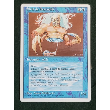 Efrit de Sérendib - 3ème WB VF - NM