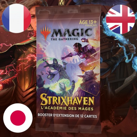 Booster d'EXTENSION Strixhaven - Magic The Gathering (23/04/2021)