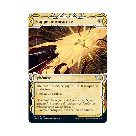 (FOIL) Blanche - Frappe provocatrice (U) [STA]