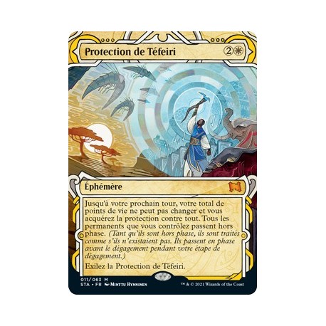 (FOIL) Blanche - Protection de Téfeiri (M) [STA]