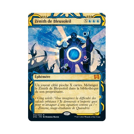 (FOIL) Bleue - Zénith de Bleusoleil (M) [STA]