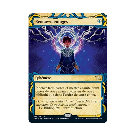 (FOIL) Bleue - Remue-méninges (R) [STA]