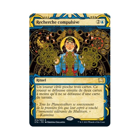 (FOIL) Bleue - Recherche compulsive (R) [STA]