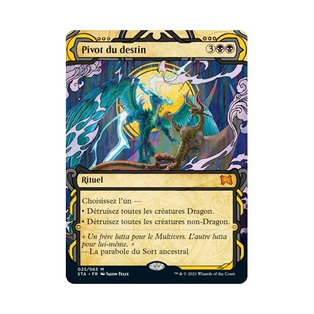 (FOIL) Noire - Pivot du destin (M) [STA]