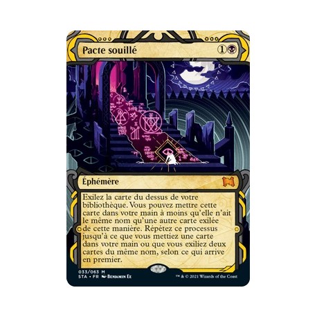 (FOIL) Noire - Pacte souillé (M) [STA]