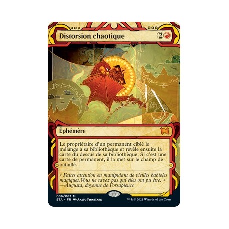 (FOIL) Rouge - Distorsion chaotique (M) [STA]