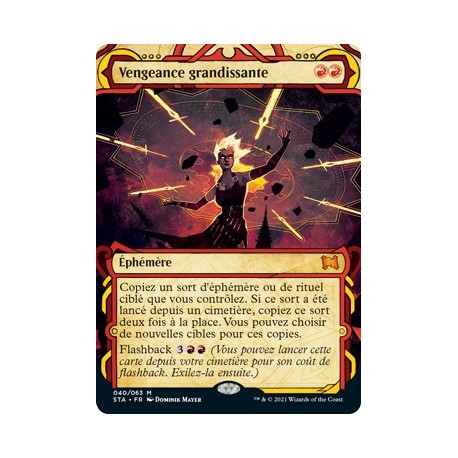 (FOIL) Rouge - Vengeance grandissante (M) [STA]