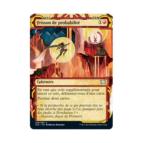 (FOIL) Rouge - Frisson de probabilité (U) [STA]