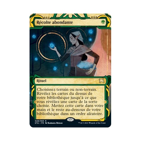 (FOIL) Verte - Récolte abondante (R) [STA]