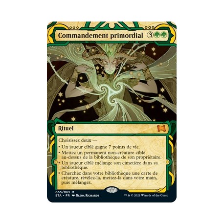(FOIL) Verte - Commandement primordial (M) [STA]
