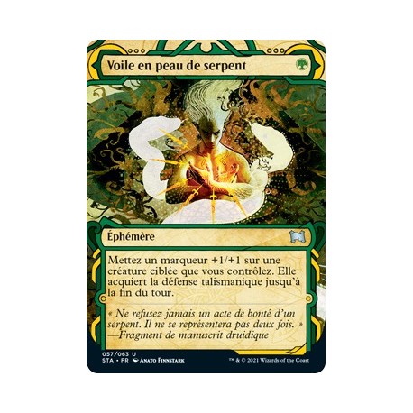 (FOIL) Verte - Voile en peau de serpent (U) [STA]