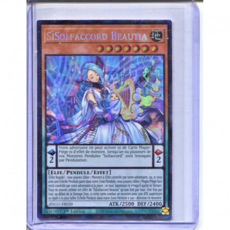 TiSolfachord Beautia – ANGU-EN020 – Ultra Rare – 1. Auflage – Einzelkarte Aus Ancient Guardians, Yu-Gi-Oh! Sammelkarte