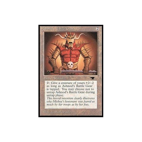 Incolore - Ashnod's Battle Gear (U) [ATQ] Grading : GD