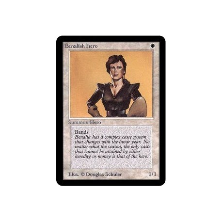 Blanche - Benalish Hero (C) [ALPHA] Grading : GD