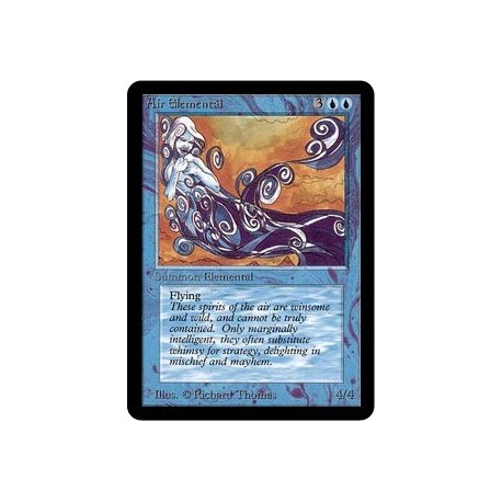 Bleue - Air Elemental (U) [ALPHA] Grading : LP