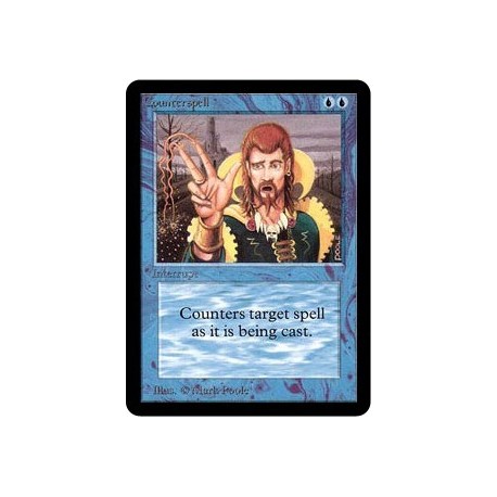 Bleue - Counterspell (U) [ALPHA] Grading : GD